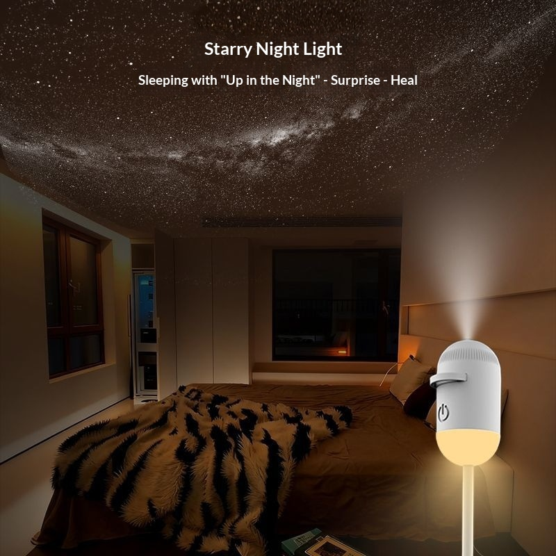 Mini Projecteur Nuit Étoilée LUMINA™